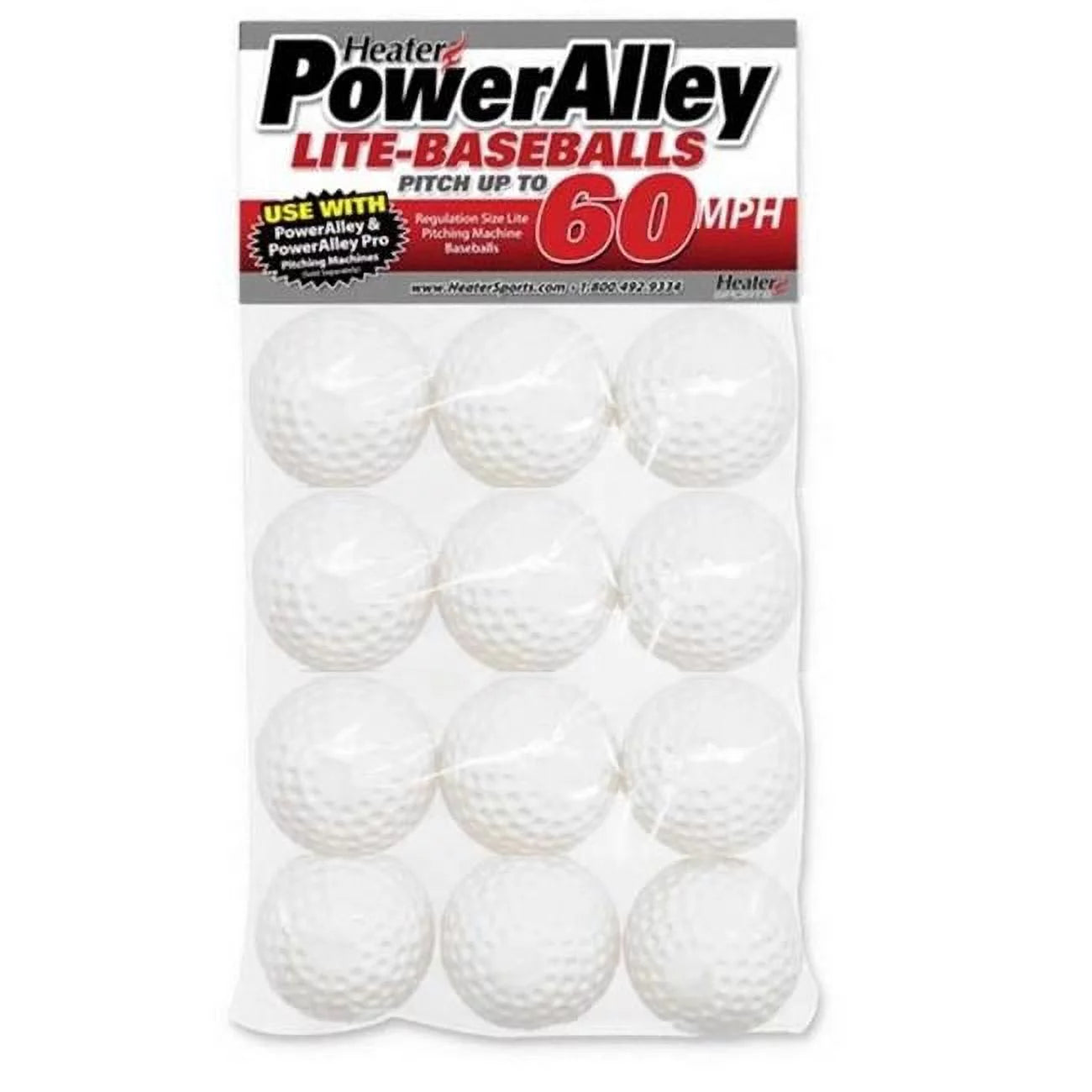 Heater  Slider Poly Lite-Balls, Dozen