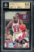 Michael Jordan Card 1995-96 Stadium Club Spike Says #ss1 BGS 9.5 (9.5 9 9.5 9.5)