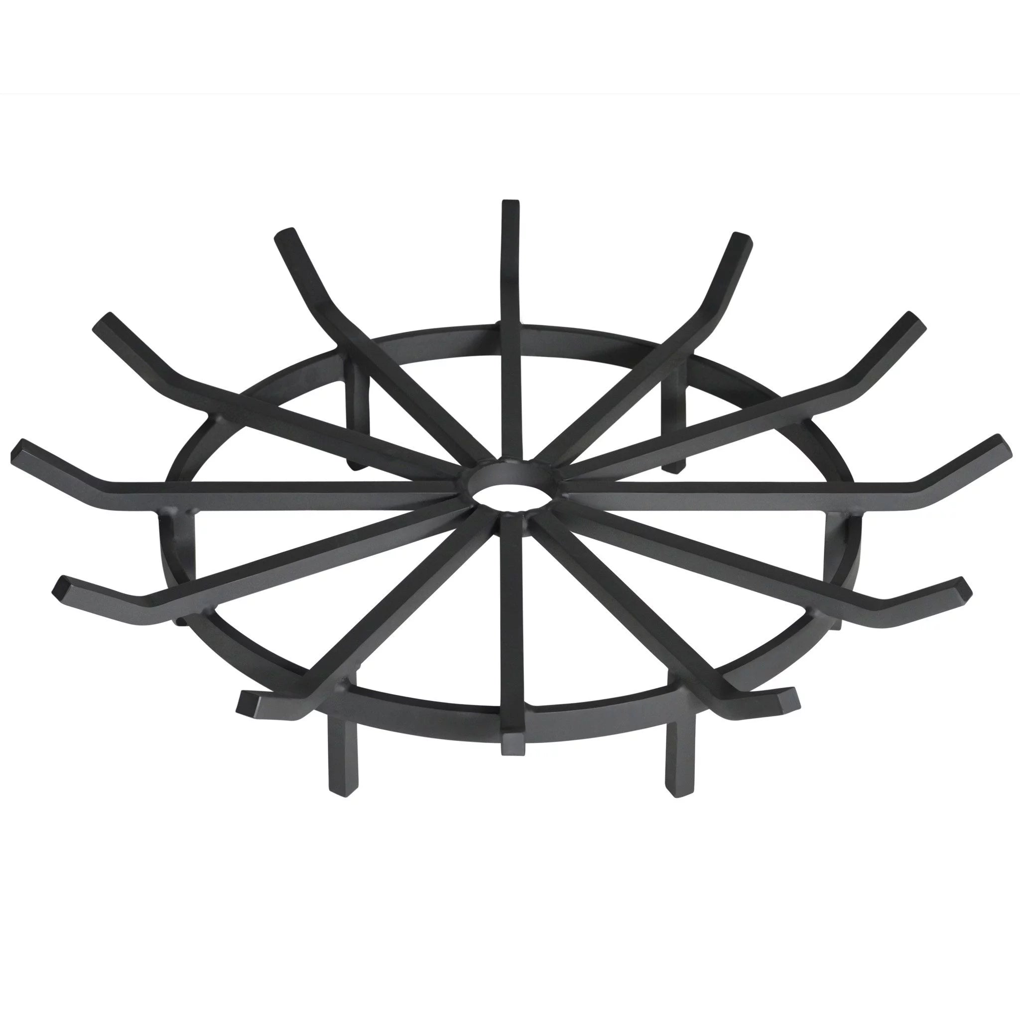 Heritage Products Heavy Duty 32 Inch Wagon Wheel Fire Pit Grate - Made in the USA