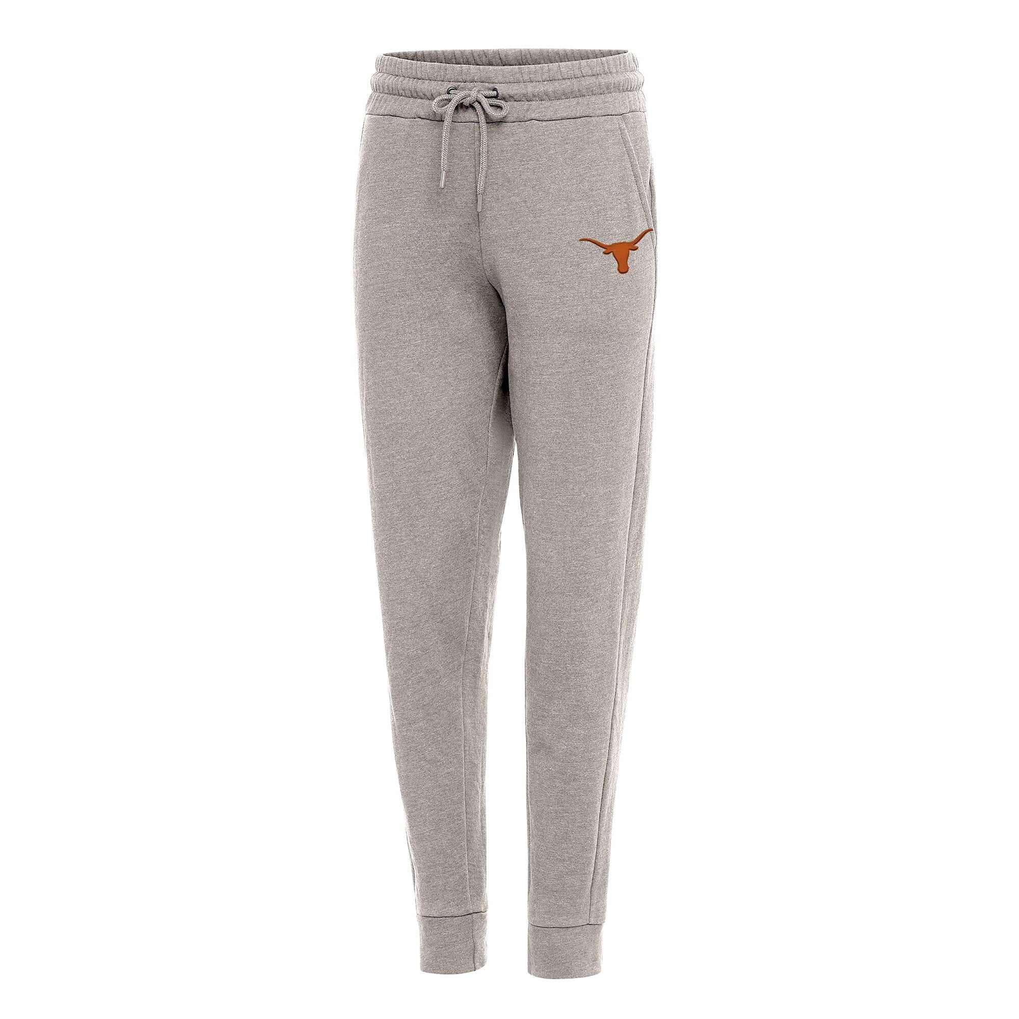 Women's Antigua Oatmeal Texas Longhorns Action Jogger Pants