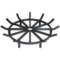 Super Heavy Duty Wagon Wheel Fire Pit Grate 28 Inch - Made in the USA