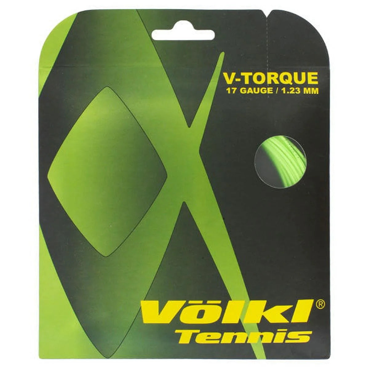 Volkl V Torque 17G Tennis String Neon Green (  U5-C Q13-I  )