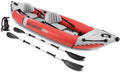 INTEX Excursion Pro Inflatable Kayak Series: Includes Deluxe 86in Kayak Paddles and High-Output Pump ¨C SuperTough PVC ¨C Adjustable Bucket Seat ¨C Fishing Rod Holders ¨C Grab Handles