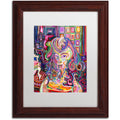 Trademark Fine Art Ghost Canvas Art by Josh Byer, White Matte, Wood Frame