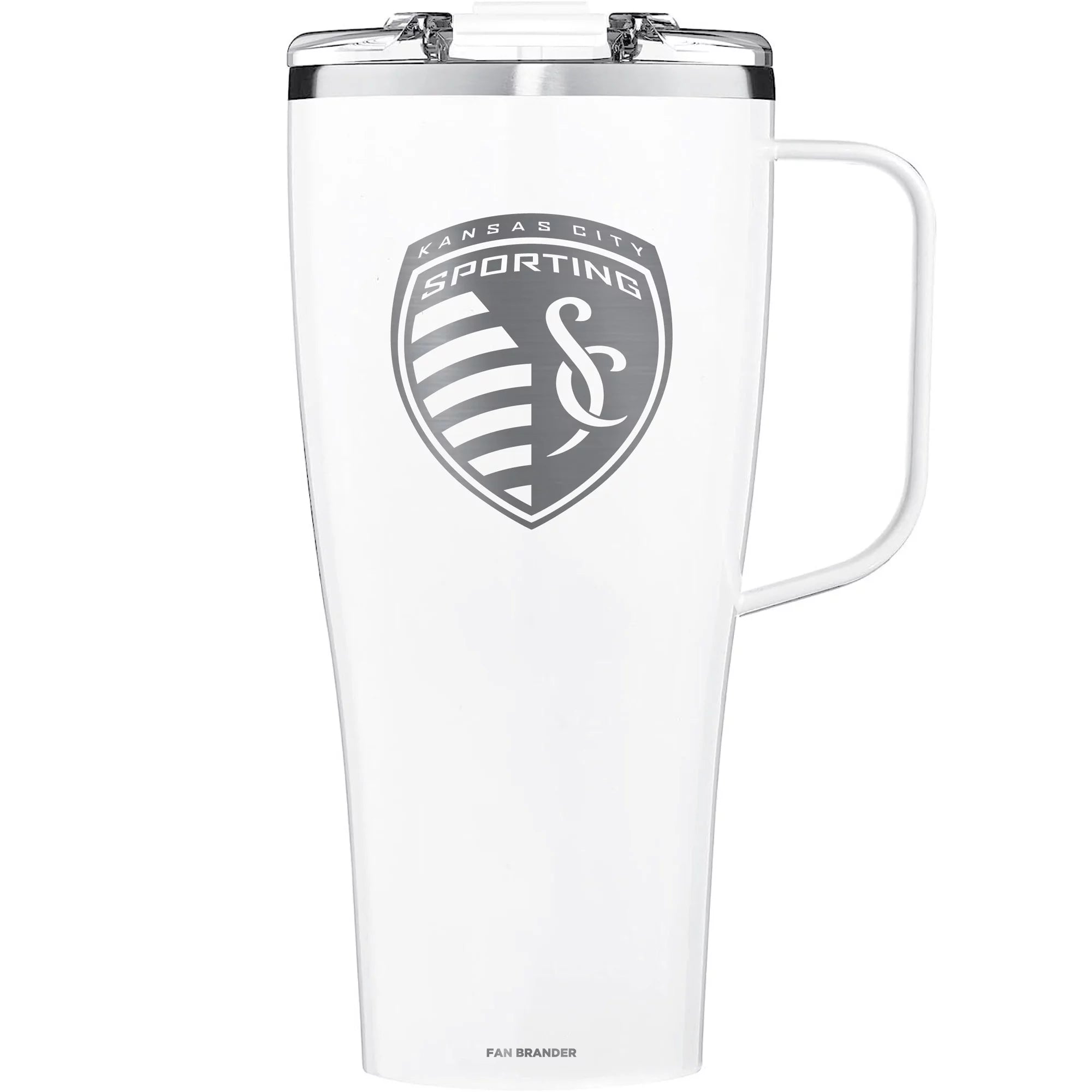 BruMate White Sporting Kansas City 32oz. Toddy Tumbler