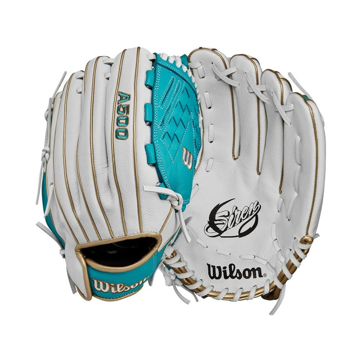 Wilson A500 Siren WBW10142 12.5 Fastpitch Youth Fielders Glove