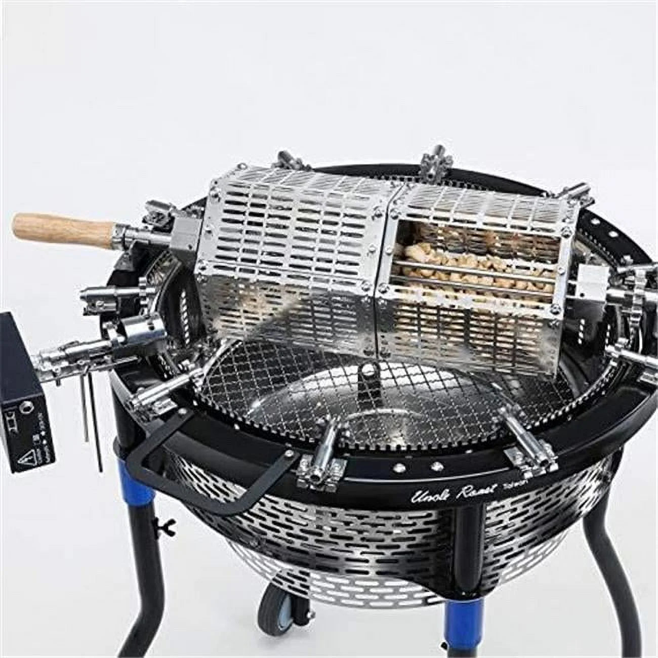 Zenport 860022 Uncle Roast Automatic Rotisserie BBQ Grill