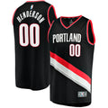Youth Fanatics Branded Scoot Henderson Black Portland Trail Blazers  Fast Break Replica Jersey - Icon Edition