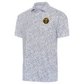 Men's Antigua  White Denver Nuggets Motion Polo