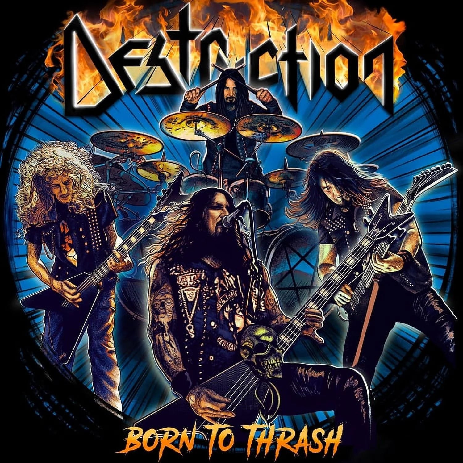 Destruction - Born To Trash (live In Germany) - Vinyl