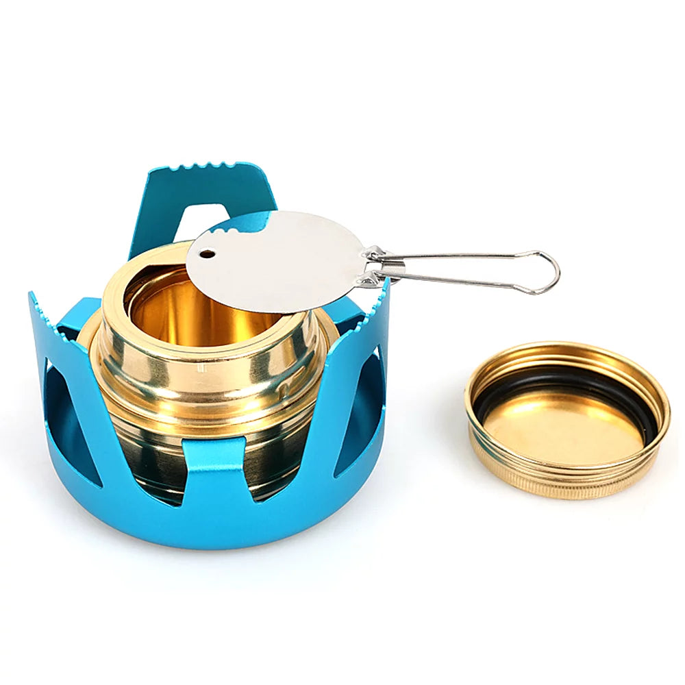 Nebublu Lightweight Stove with Bracket - Perfect for Backpacking, Camping, Hiking, and Fishing Adventures