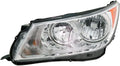 Headlight Compatible With 2010 Buick Allure 2010-2013 LaCrosse Left Driver Halogen With bulb(s)