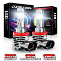 Fit for 2005-2013 Buick LaCrosse 6000K H8/H9 LED Headlight High/Low Bulbs Kit H11 2X£¬CHUSYYRAY