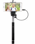 NEW Vivitar Infinite iOs Android Smartphones Selfie Stick Built-In Shutter Release GALAXY S6 BLACK