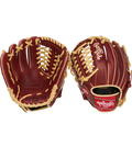 Rawlings Sandlot Series Youth Baseball Glove, 12 inch, Sherry/Camel, Left Hand Throw