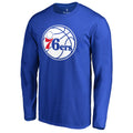Men's Fanatics Branded Ben Simmons Royal Philadelphia 76ers Backer Name & Number Long Sleeve T-Shirt
