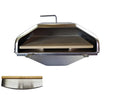 Pellethead Green Mountain Grill Pizza Oven Attachment and Pizza Cutter Combo Fits Daniel Boone/Ledge and Jim Bowie/Peak
