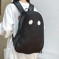 Cute Ghost Shaped Novelty Backpack, Kawaii Cartoon Preppy Back To School Daypack, Lovely Travel Knapsack For Halloween