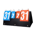 Tabletop Scoreboard Flip Score Card Basketball Numbers Scoreboard Score Keeper Scoreboard for PingPong Competition Referee