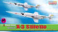 dragon wings x-plane series 1/144 douglas x-3 stiletto naca research flight speed of sound 1954-56 (japan import)