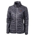 Women's Cutter & Buck Black Texas Longhorns Eco Full-Zip Puffer Jacket