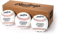 Rawlings Youth Tball or Training Baseballs, Box of 3 Tballs, TVBBOX3, White, Official Size