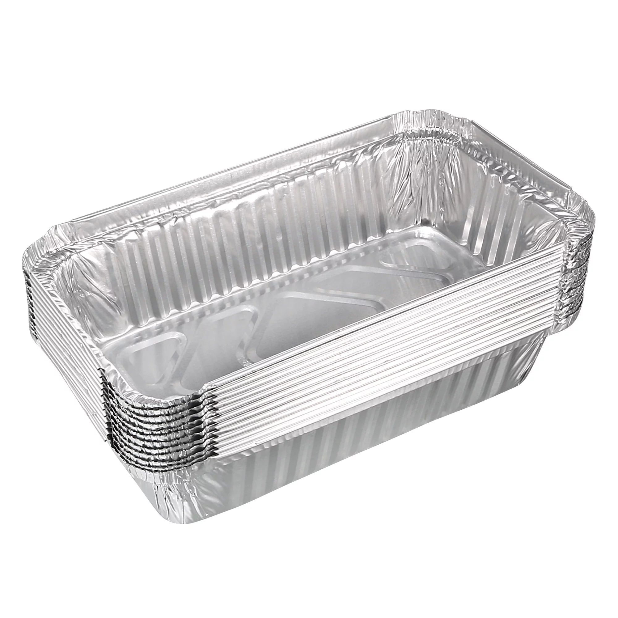Uxcell Aluminum Foil Pans 17oz Disposable Trays Take Out Barbecue Baking Roasting Containers 50 Pack