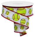 1.5X10Yd Softball White/Yellow/Red/Black RGA172127