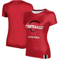 Women's Red Carthage Firebirds Water Polo T-Shirt