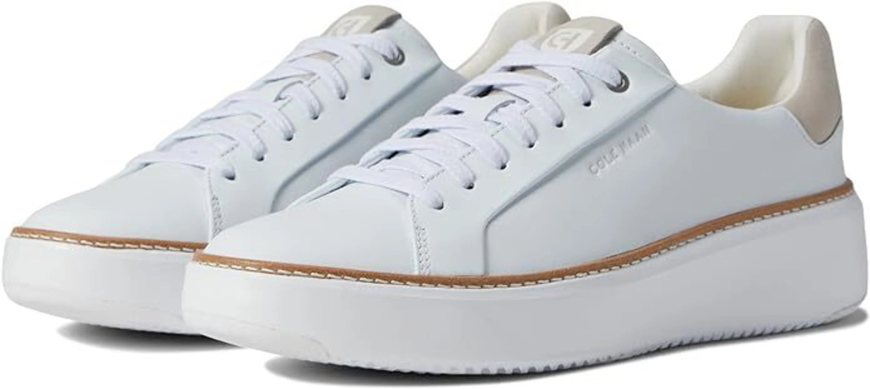 Cole Haan Women's Grandpro TopSpin Sneaker White/Dove