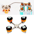 Lightweight Adapter Aluminum Alloy Gas Tank Tool Gas Tank Converter for Camping, Backpacking, Outdoor, Hiking, Picnic