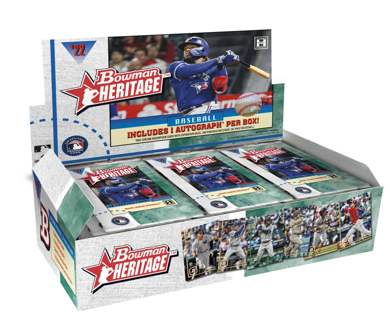 2022 Topps Bowman Heritage Baseball Hobby Box
