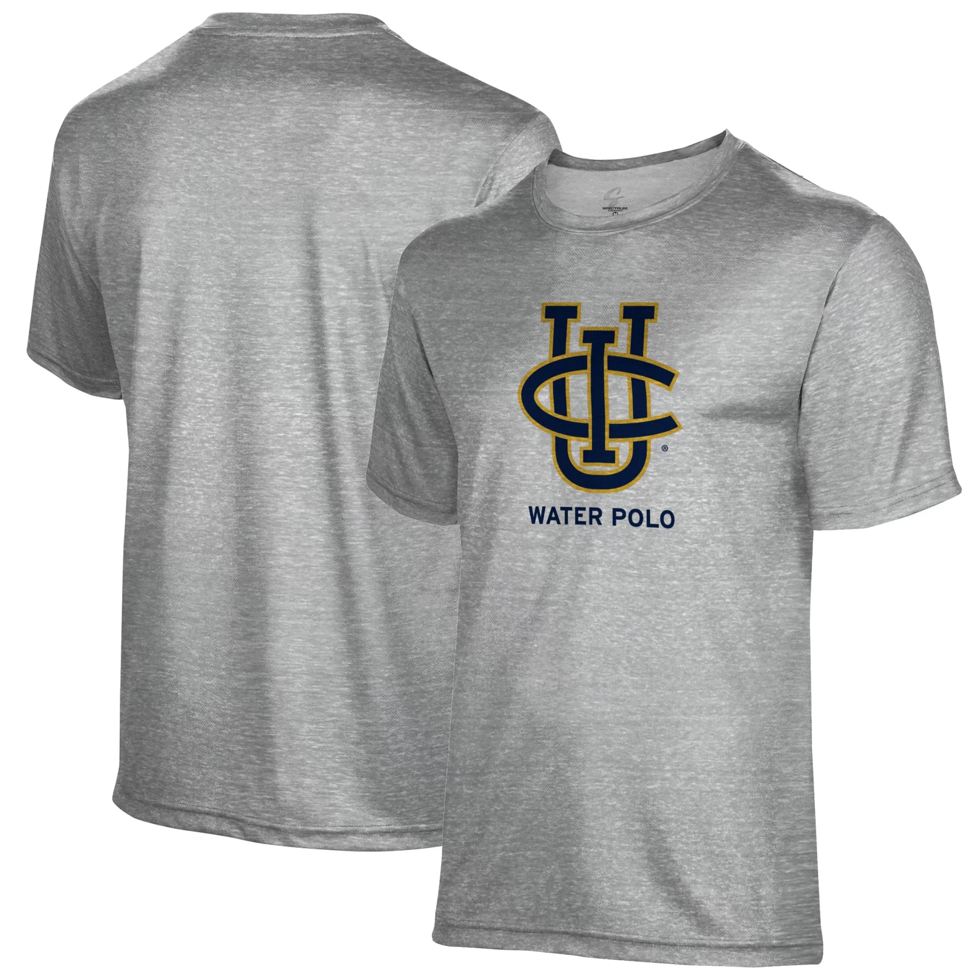 Men's Gray UC Irvine Anteaters Water Polo Name Drop T-Shirt