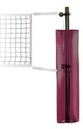 First Team Sand Stellar Complete Aluminum Recreational Aluminum Volleyball System with Sleeves for Sand44; Kelly Green