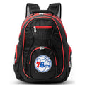 NBA Philadelphia 76ers Premium Laptop Backpack with Colored Trim