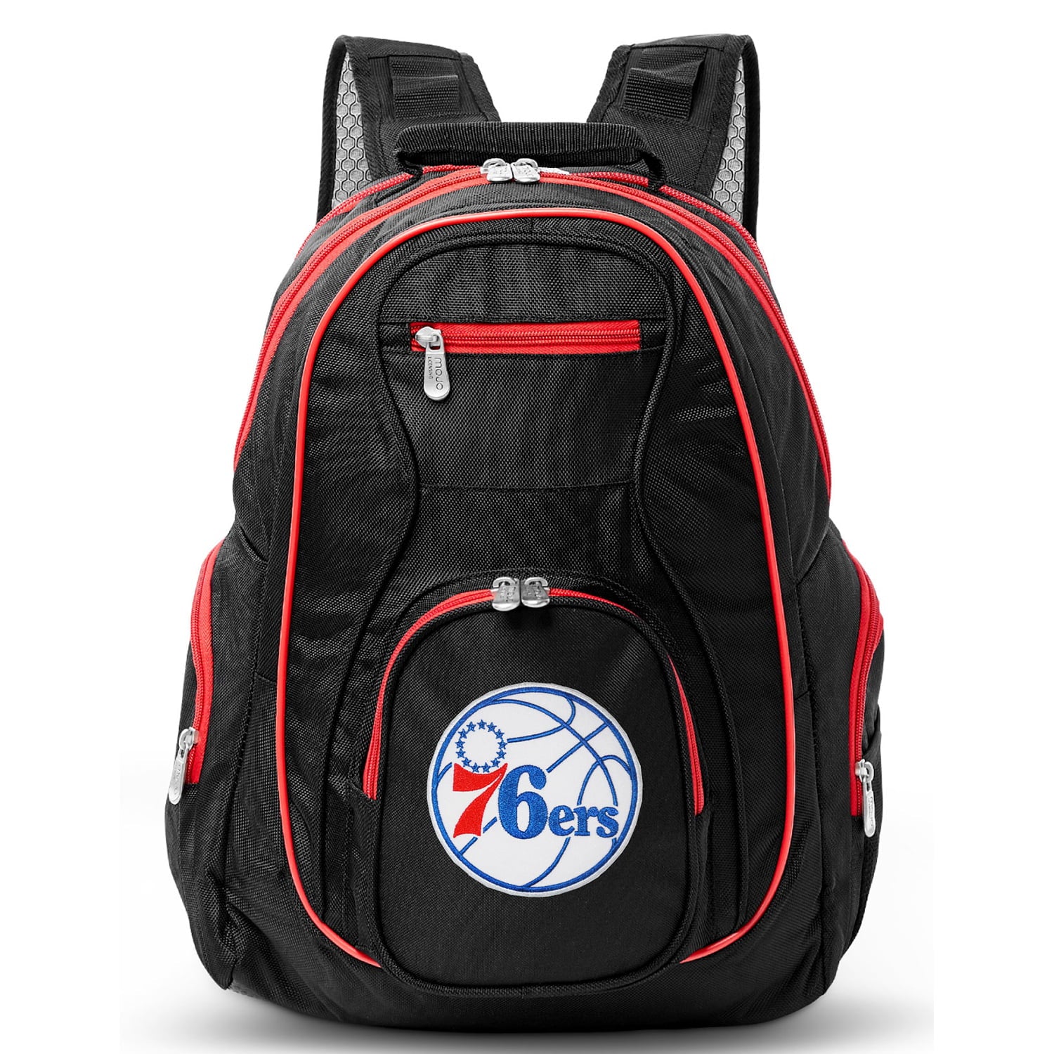 NBA Philadelphia 76ers Premium Laptop Backpack with Colored Trim