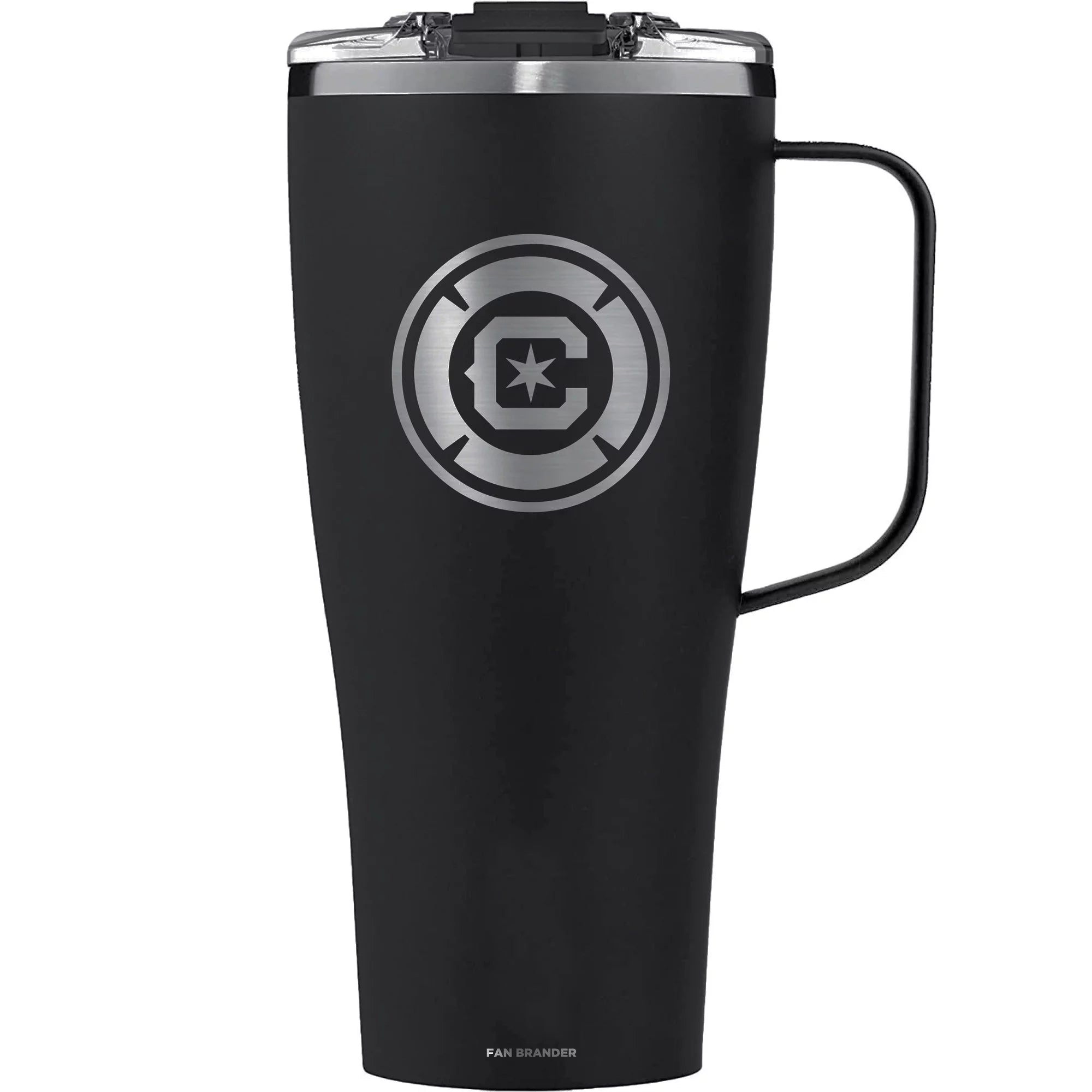 BruMate Black Chicago Fire 32oz. Toddy Tumbler