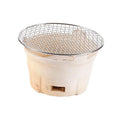figatia BBQ Grill, Barbecue Grill, with Wire Mesh Multipurpose Small Grill , Portable Grill , for Outdoor Indoor BBQ Picnic 19cm