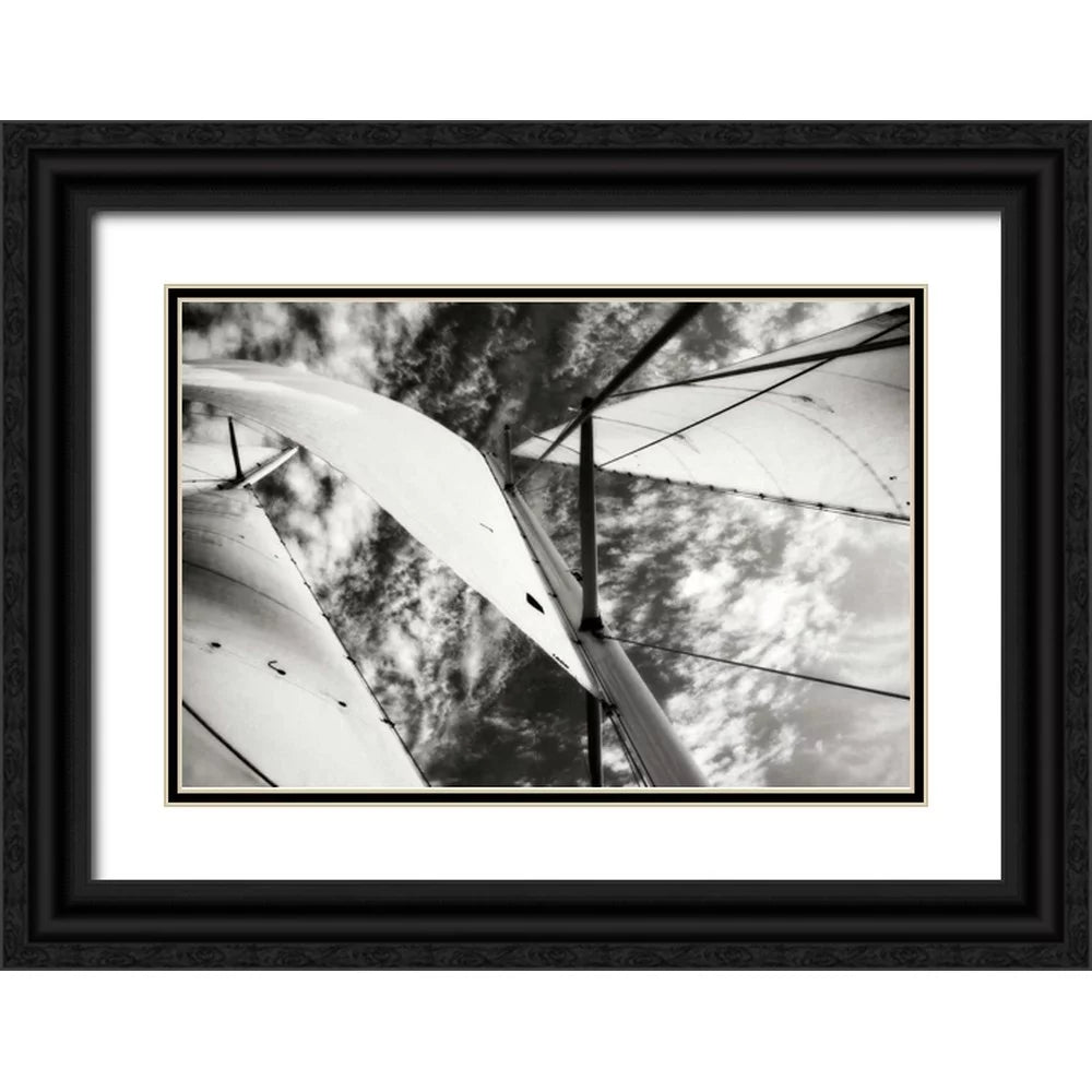 Hausenflock, Alan 24x17 Black Ornate Wood Framed with Double Matting Museum Art Print Titled - The Woodwind II