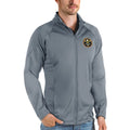 Men's Antigua Charcoal Denver Nuggets Links Full-Zip Golf Jacket