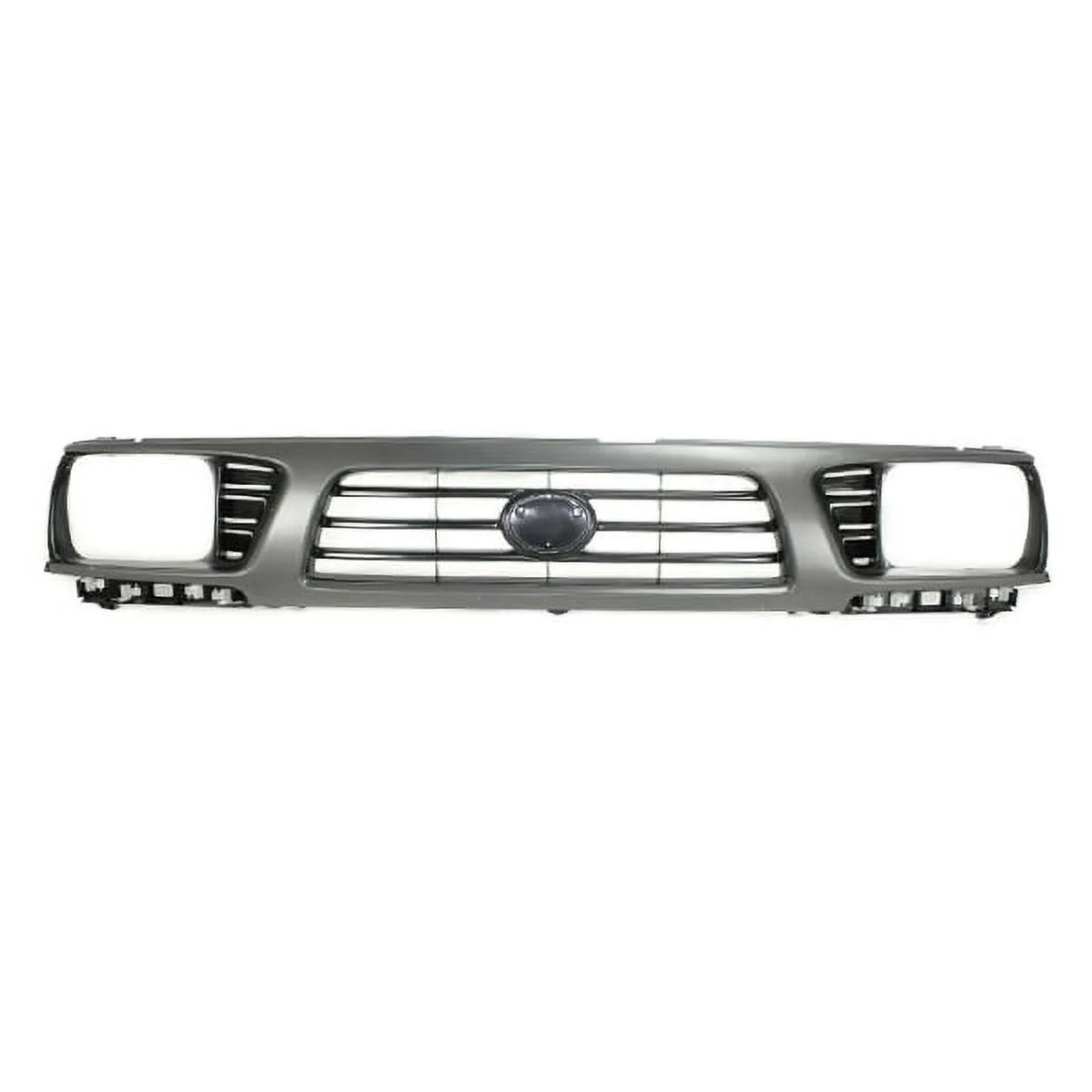 For 95-97 Tacoma Pickup Truck 4WD Front Grill Grille Assembly Gray, Black Insert