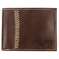 Rawlings Baseball Stitch Bi-Fold Wallet Brown MW485-201