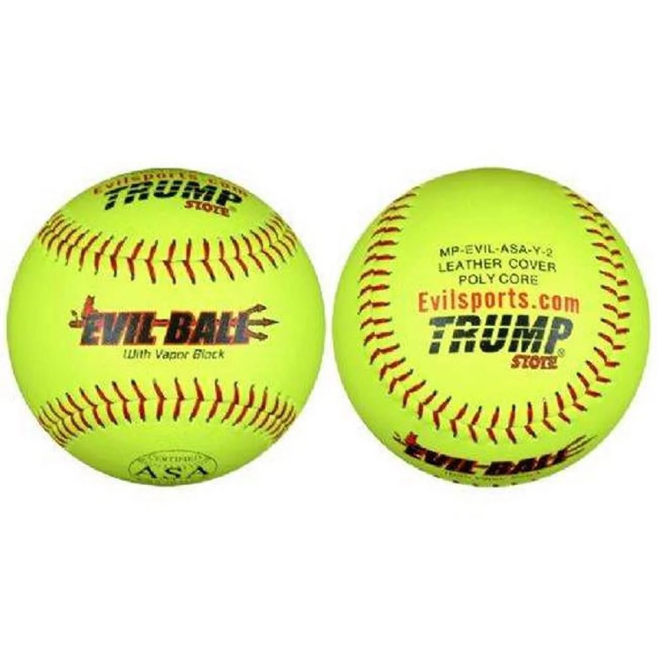 Trump MP-EVIL-ASA-Y-2 ASA 12 in. 44-375 Premium Leather Softball