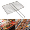Stainless Copper BBQ Fish Grilling Basket Grill BBQ Net Meat Vegetable
