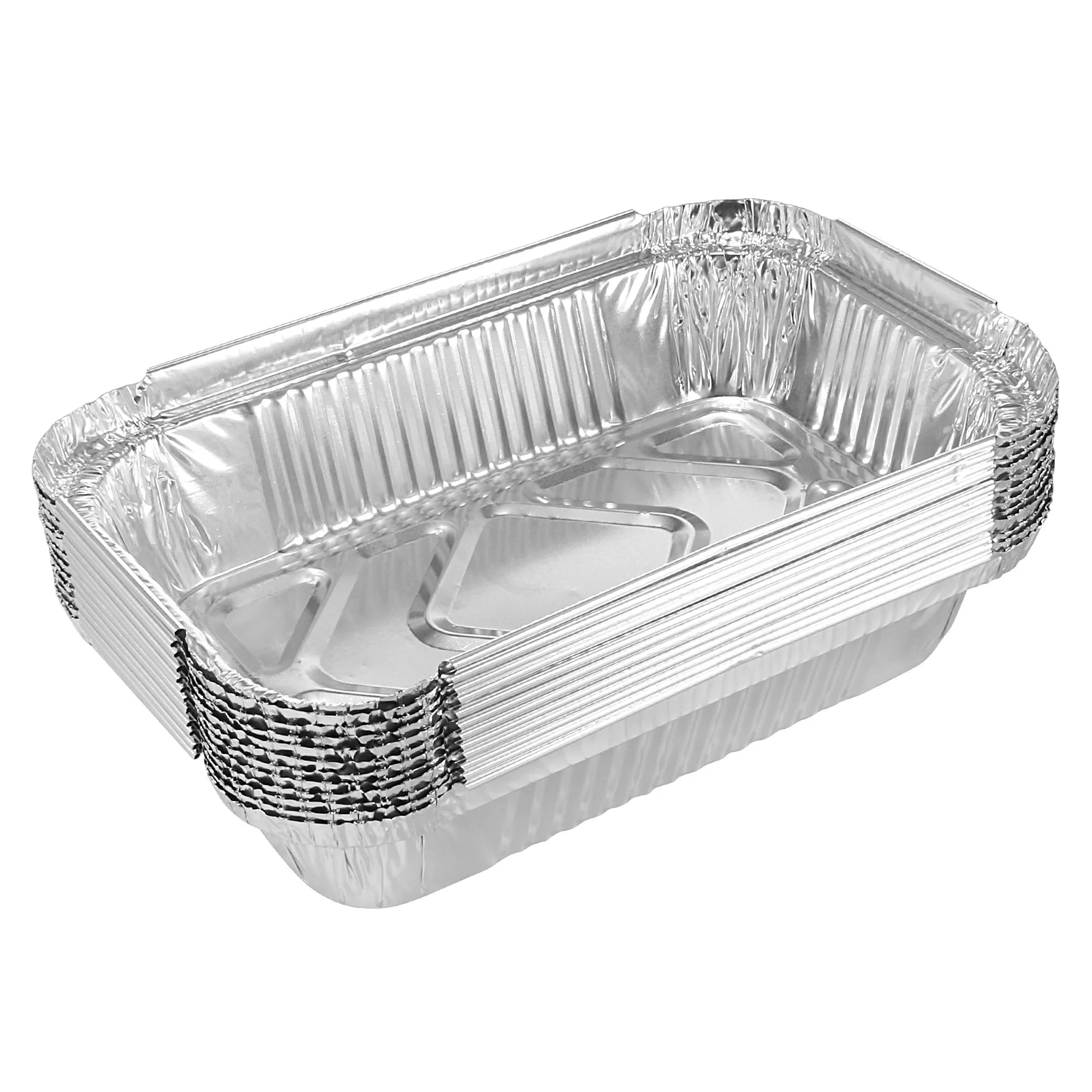 Uxcell Aluminum Foil Pans 13.5oz Disposable Trays Take Out Barbecue Baking Roasting Containers 35 Pack