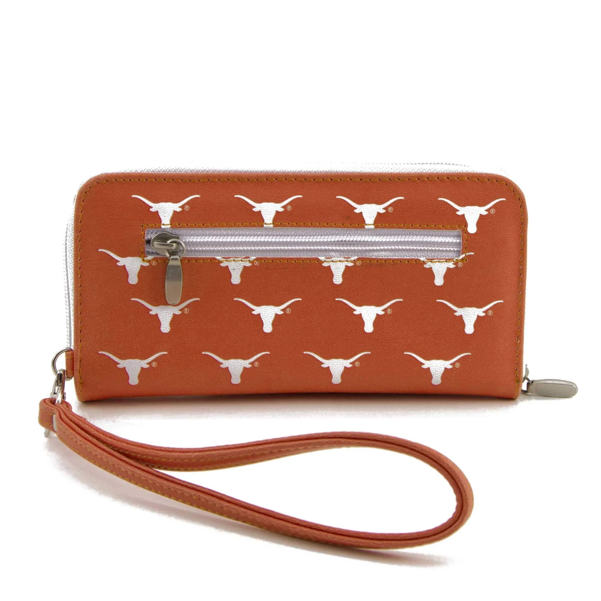 Women's Texas Longhorns Zip-Around Wristlet Wallet