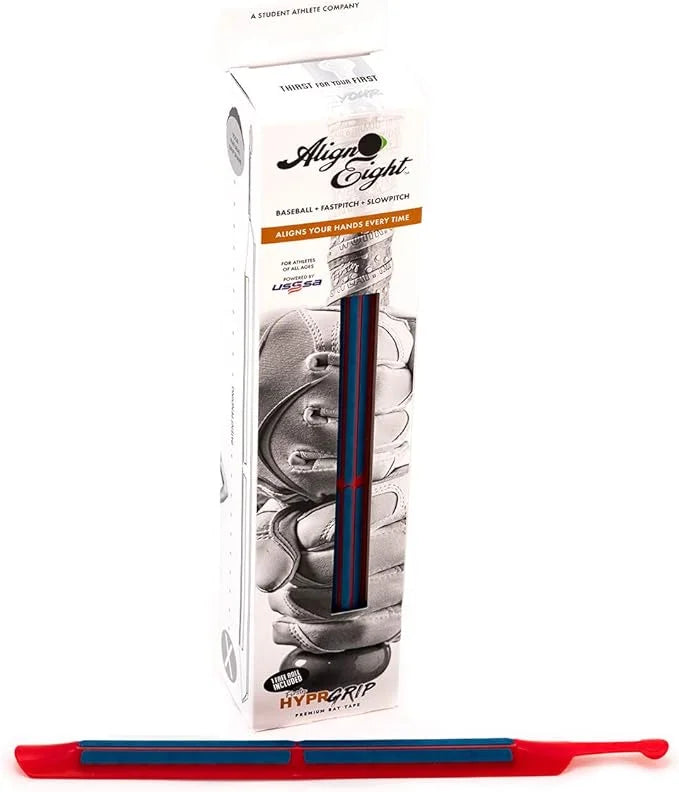 Align Eight? - The Next Generation in Custom Bat Grip Performance - Baseball, Softball, Fastpitch, Slowpitch - Powered by USSSA - Training & in-Game Play - High School & College Approved