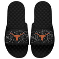 Youth ISlide Black Texas Longhorns Chalk Court Slide Sandals