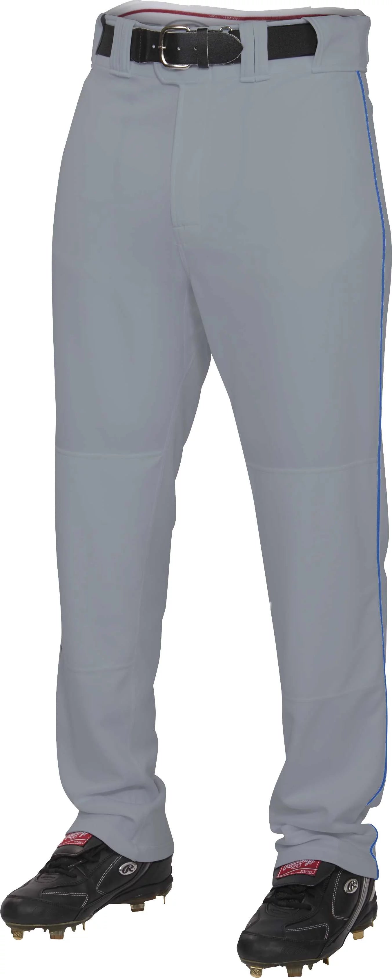 Rawlings Adult Semi-Relaxed Piped Pant | Blue Grey/Royal | XLRG