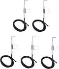 Grisun Grill Ignitor Wire Kit Ignition Electrode Replacement Parts for Home Depot Nexgrill 5 Burner 720-0888 720-0888N, 4 Burner 720-0830H 720-0830D, 720-0783E Gas Grill, 5 Pack Igniters
